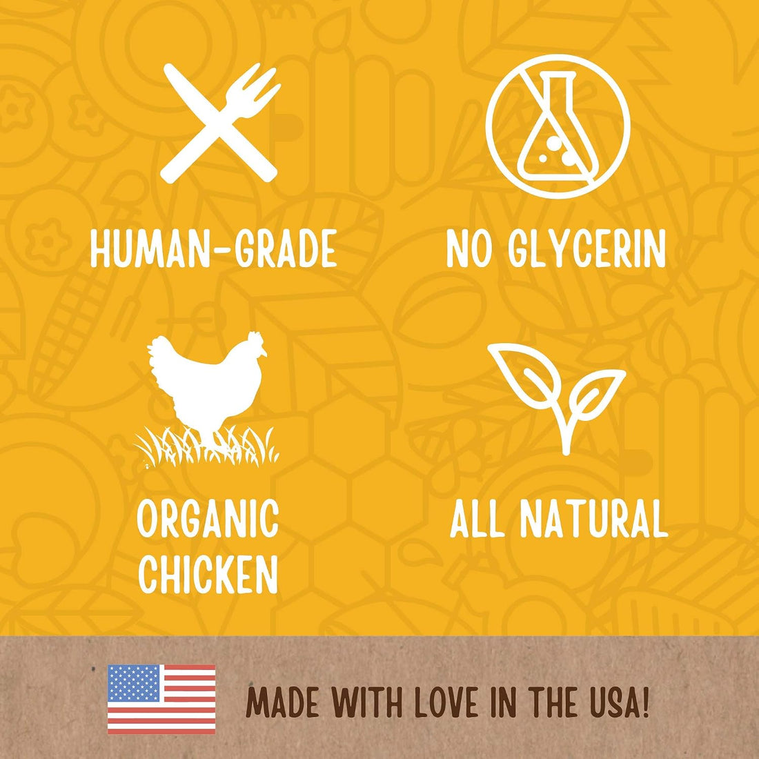 Full Moon® USDA Organic Chicken Jerky Dog Treats 16 oz