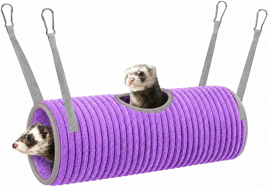 Ferret Rat Hammock Hamster Hanging Tunnels Tubes for Cage