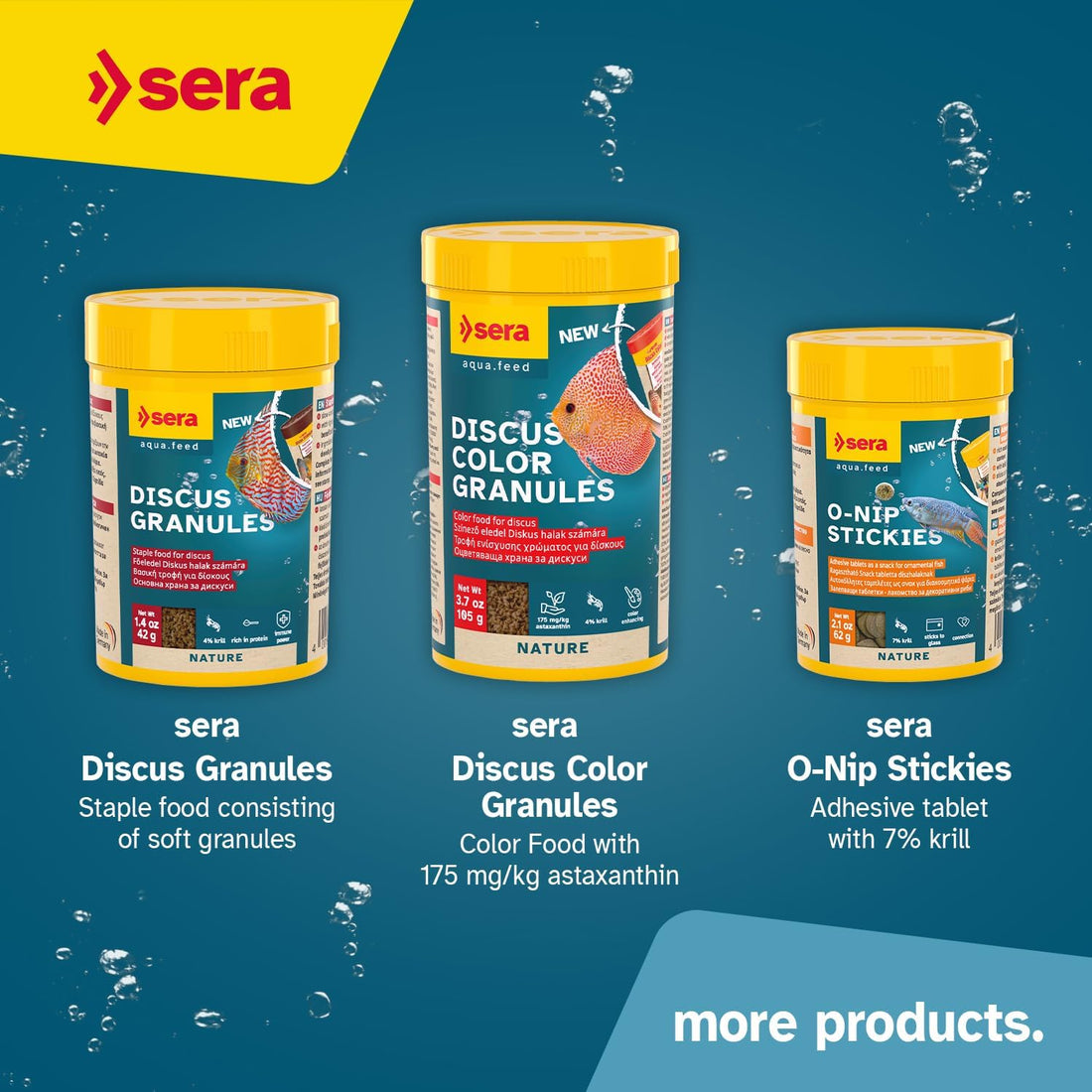 Sera Discus Prob Granules 4 oz | Discus Fish Food with Probiotics