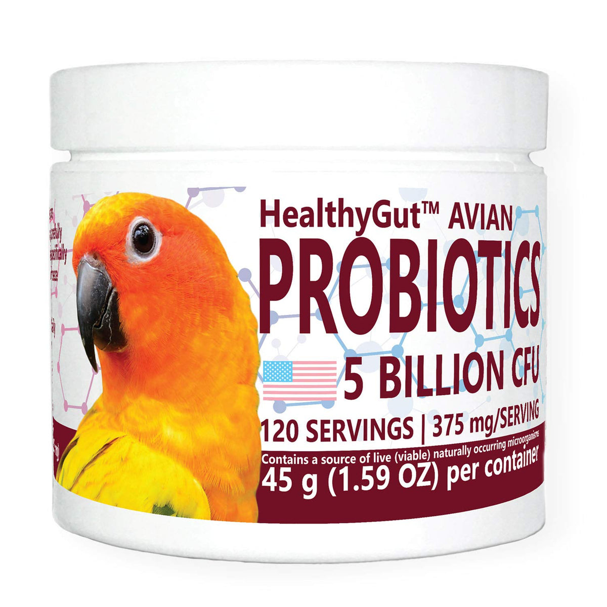 Equa Holistics HealthyGut™ Avian Probiotics Dietary Supplement