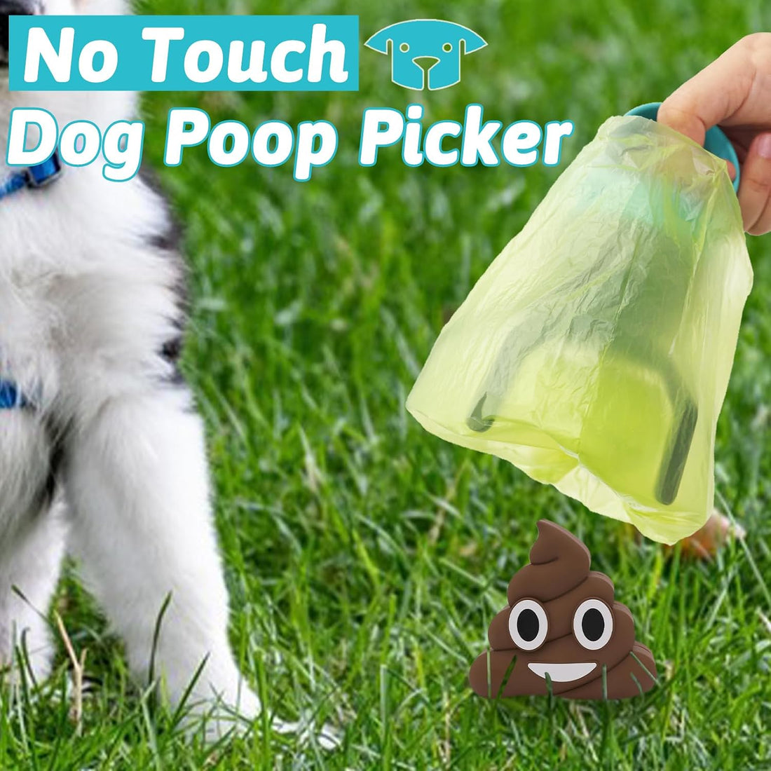 Fhiny Portable Dog Poop Scooper