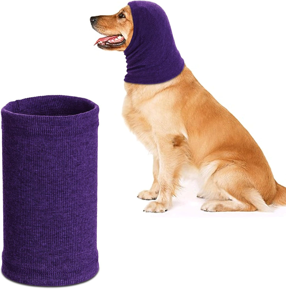 Rbenxia Dog Ear Muffs - Noise Protection & Warm Winter Ear Scarf