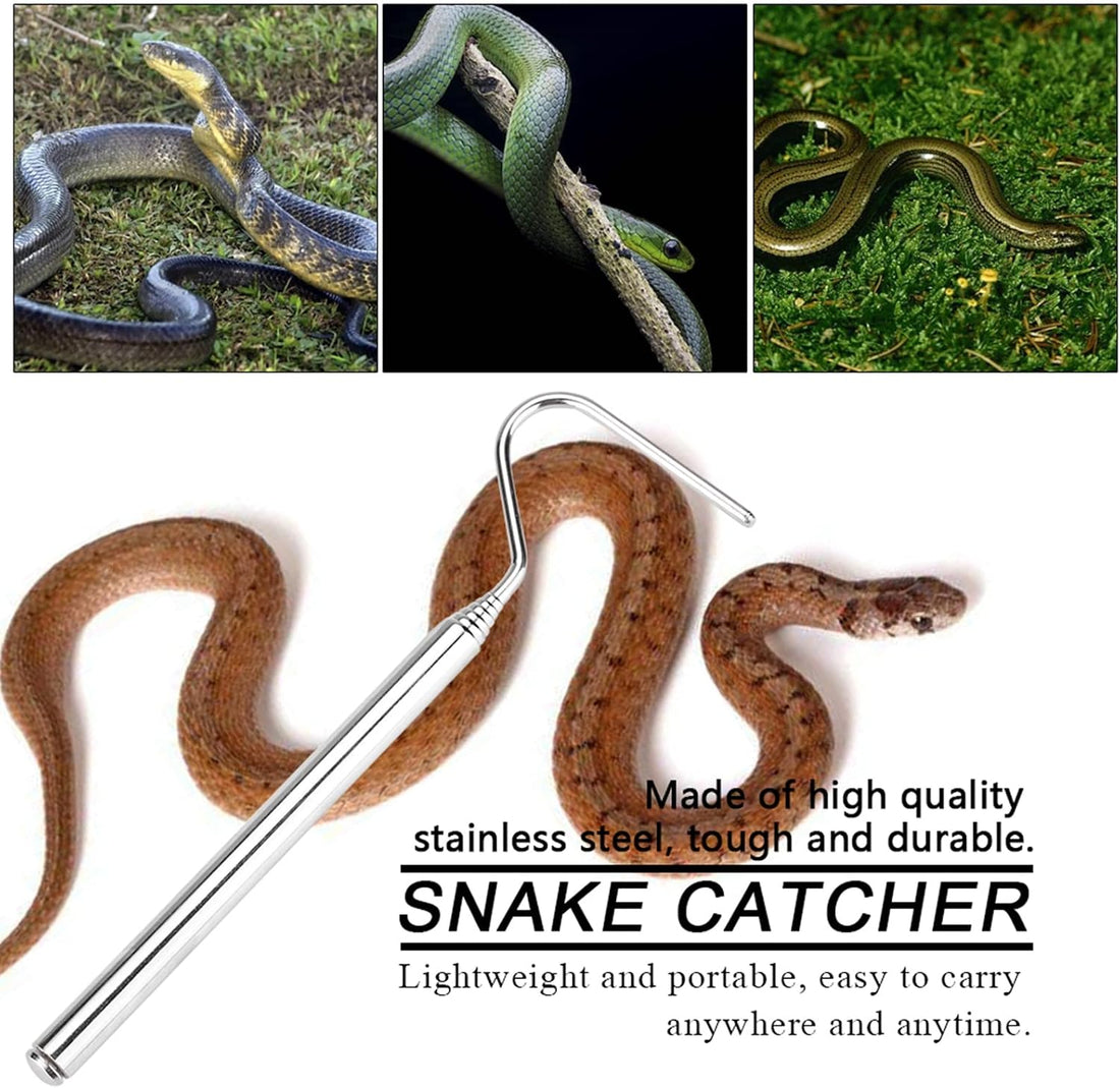 Small Snake Hook,Retractable Reptile Hook Snake Hook Reptile Capture