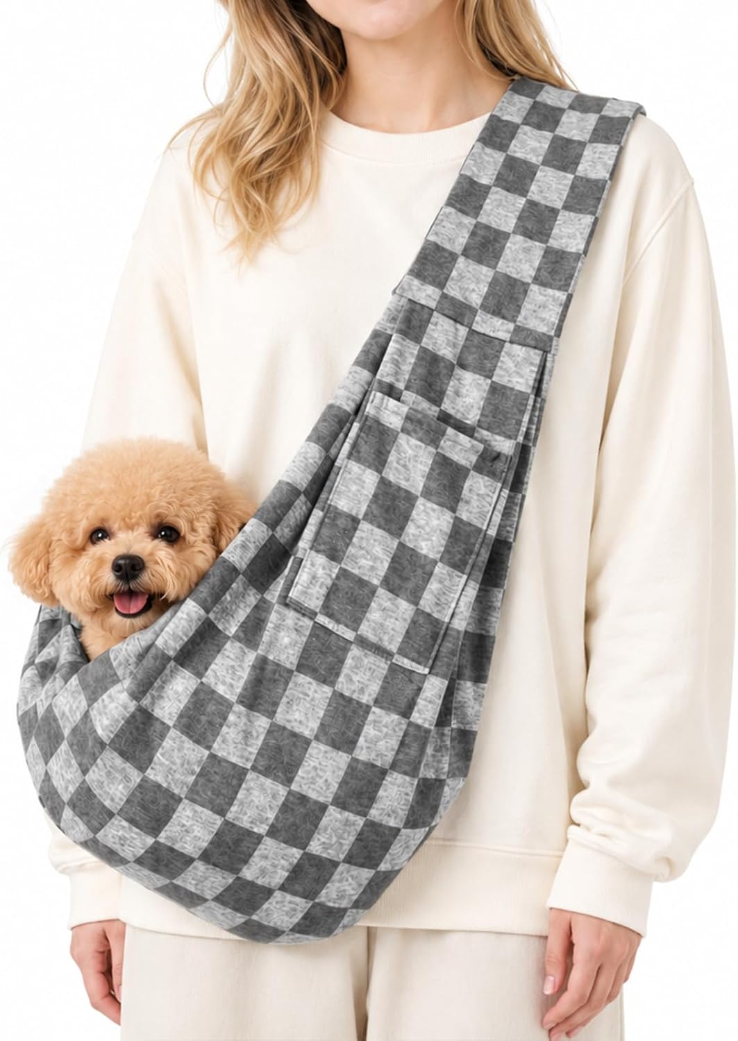 Dog Sling Carrier for Small Dogs and Cats 5–16 lbs