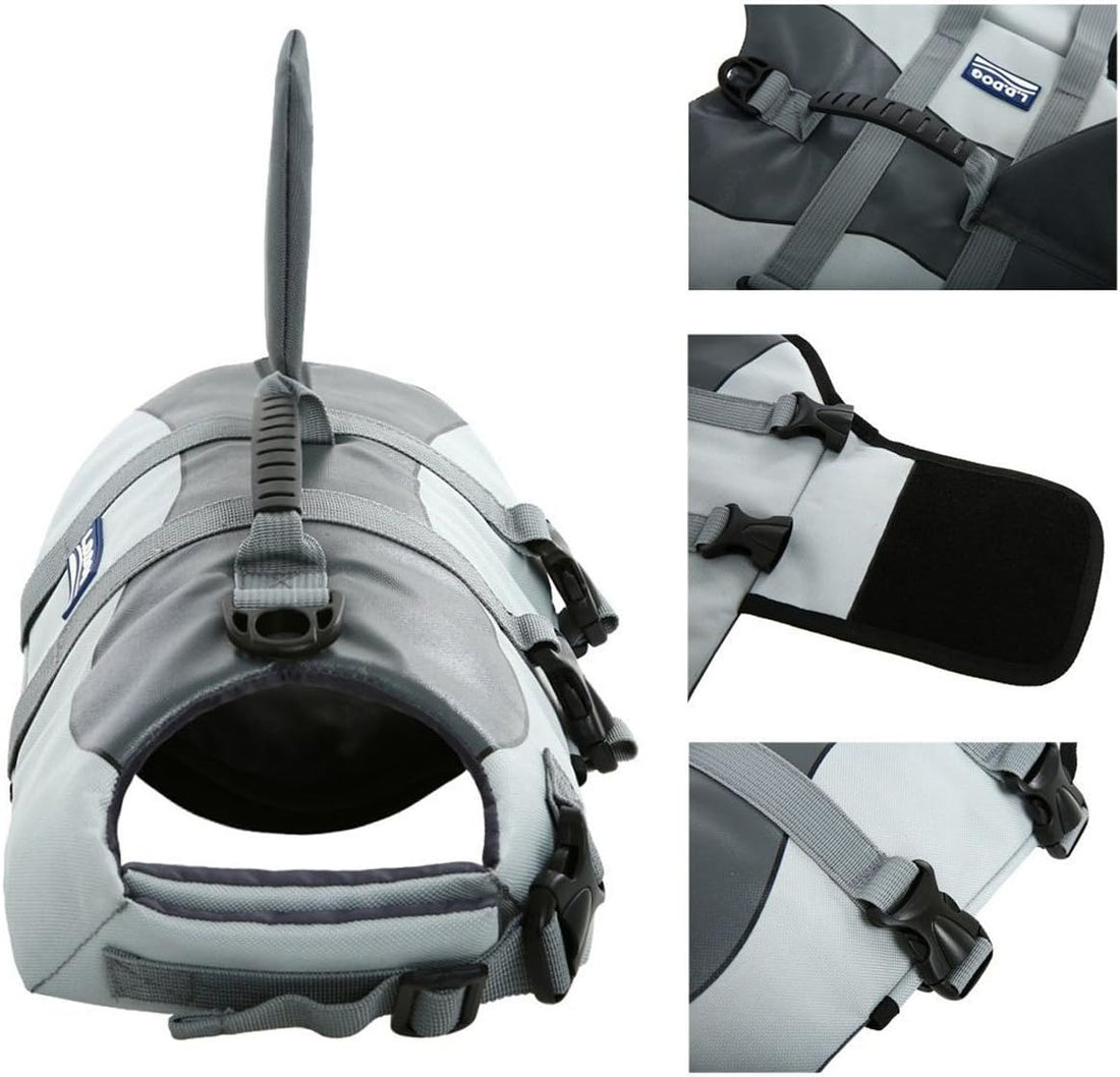 Adjustable Dog Life Jacket for Swimming