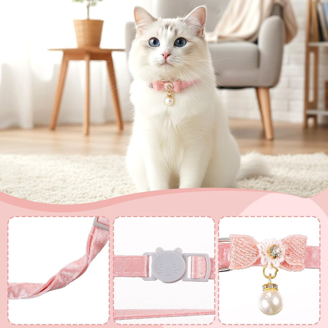 LXUEJIE Cat Collar Breakaway