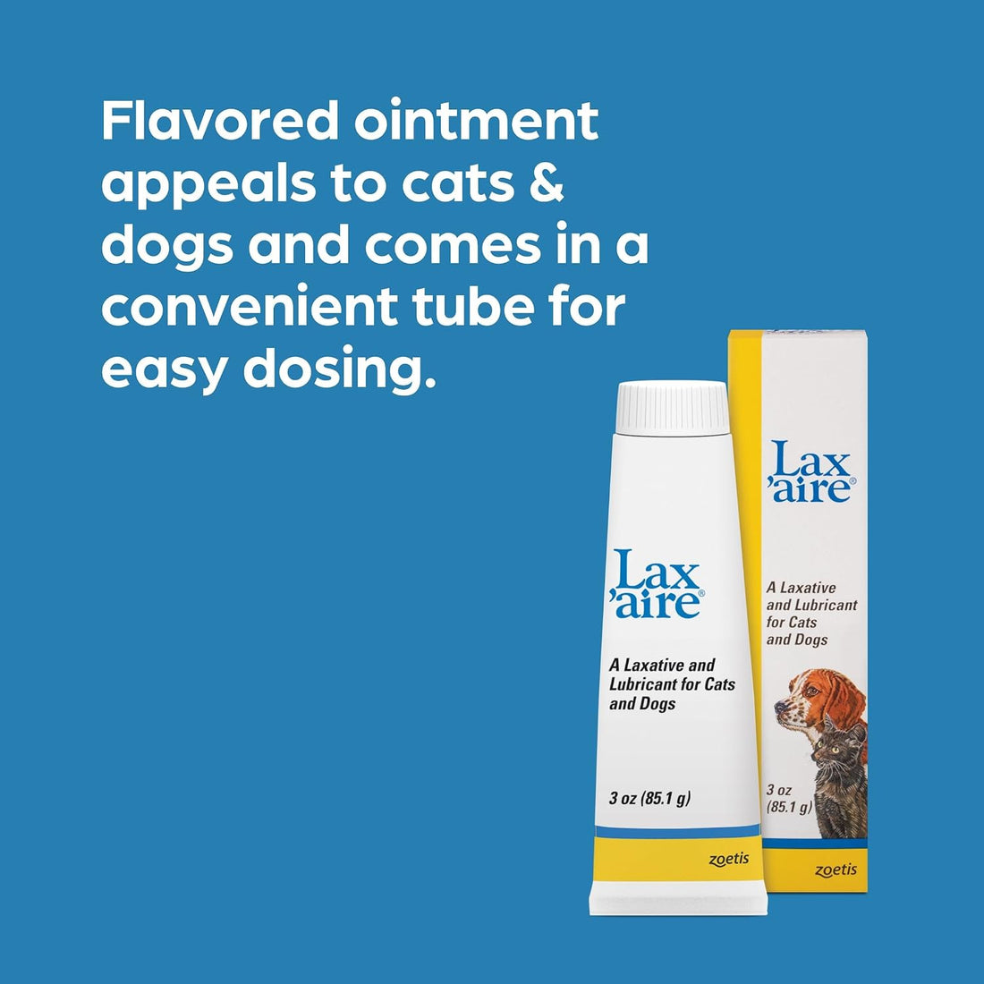 Lax'aire Laxative and Lubricant for Dogs and Cats