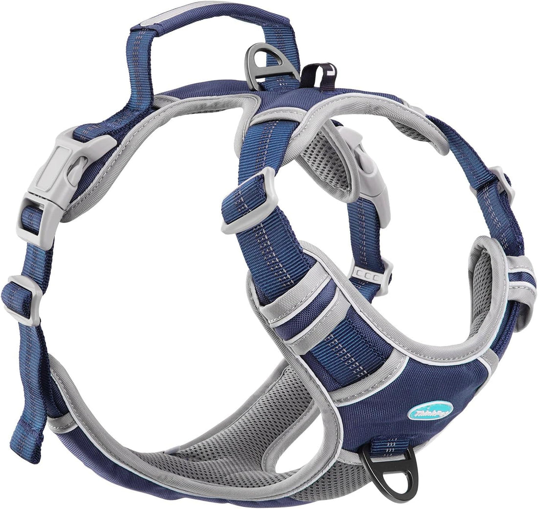 ThinkPet No Pull Harness Breathable Sport Harness with Handle-Dog