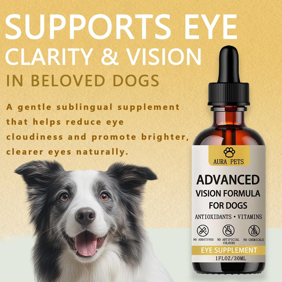 Aura Pets Advanced Vision Formula for Dogs