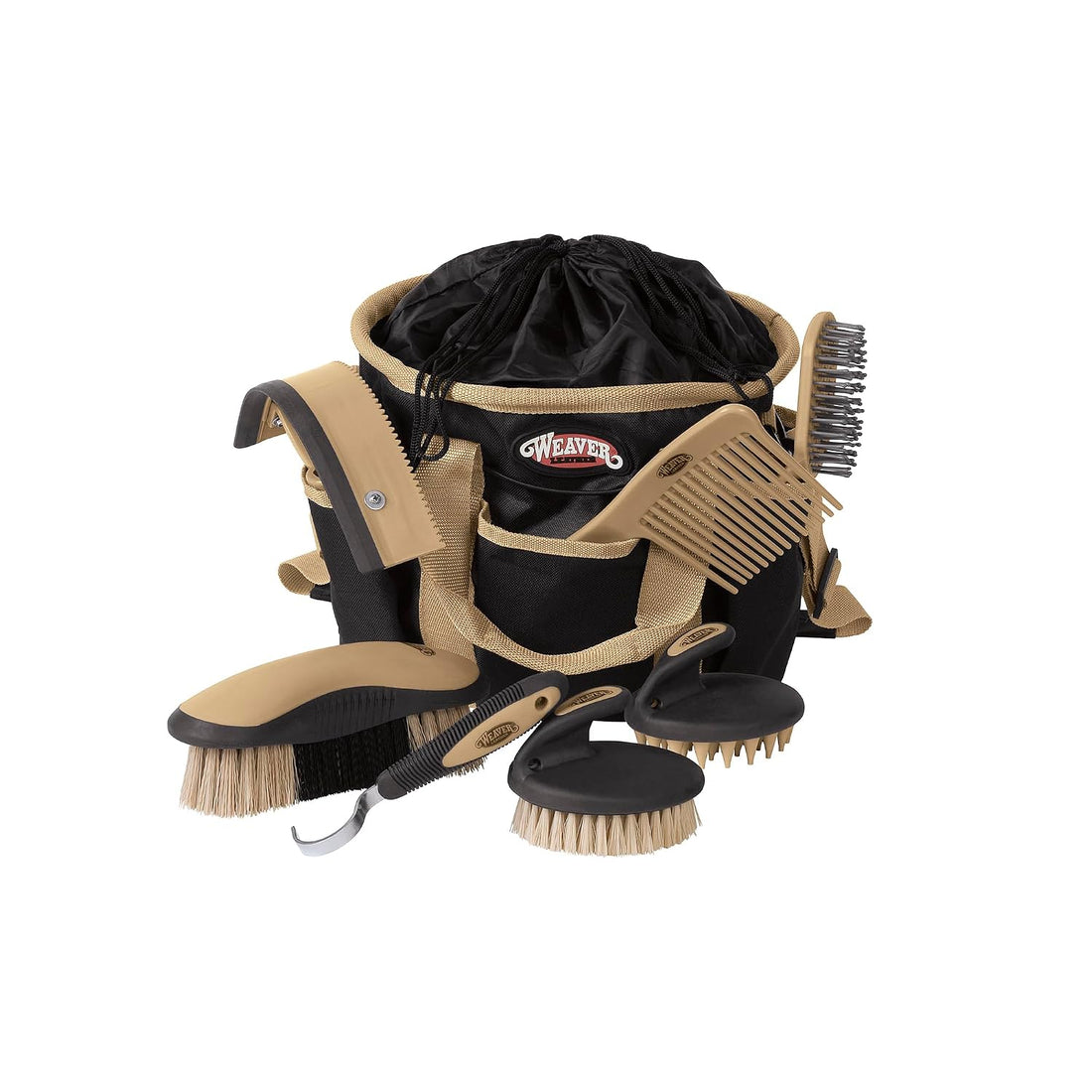 Weaver Equine Horse Grooming Kit, 7-Piece with Tote Bag