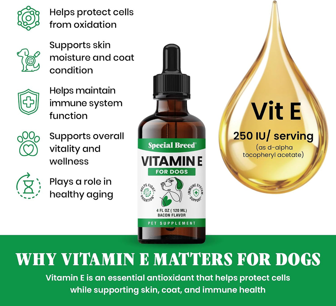 Vitamin E for Dogs Liquid 250 IU