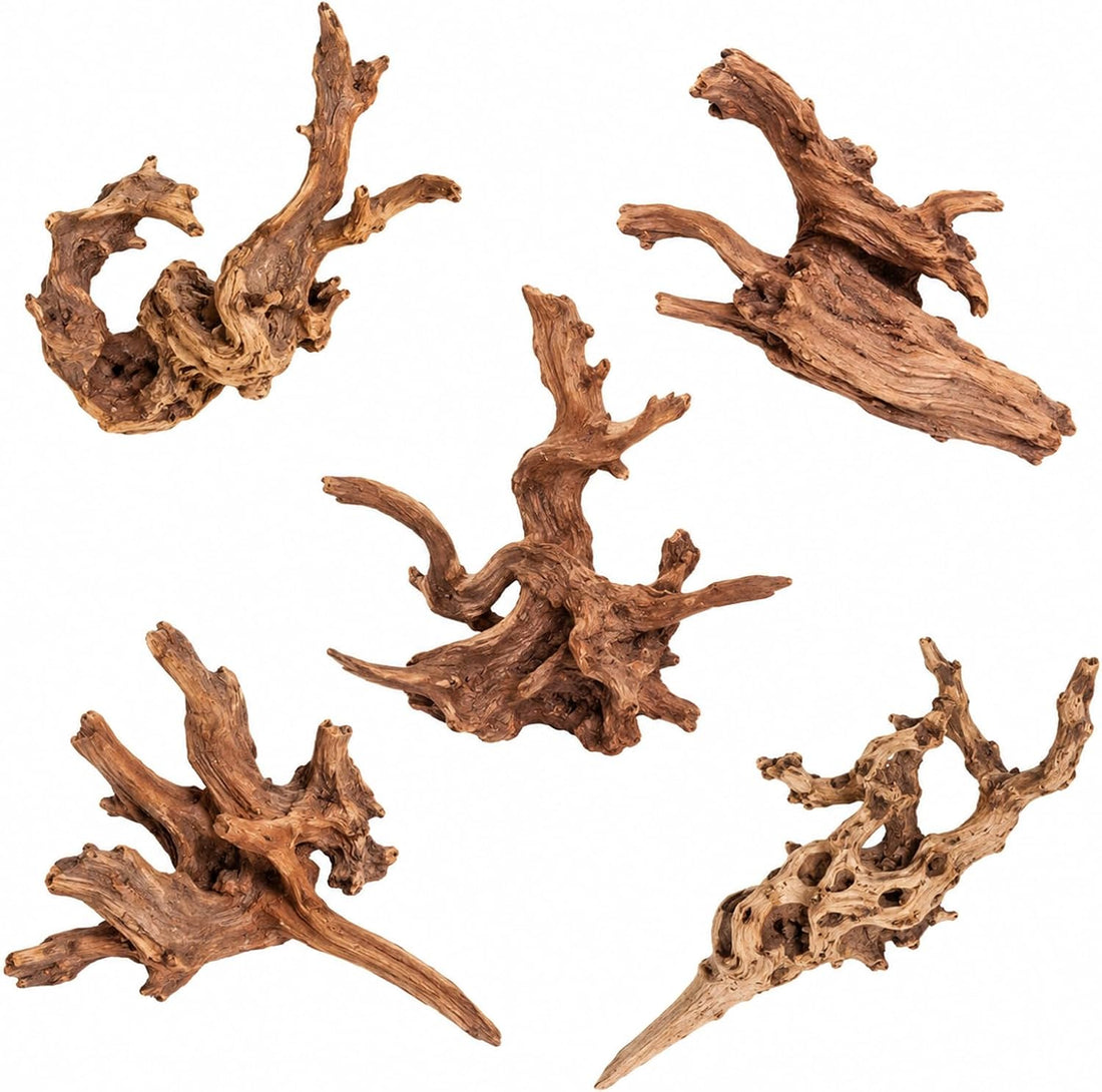 Natural Driftwood for Aquarium, Spider Wood Fish Tank Decor