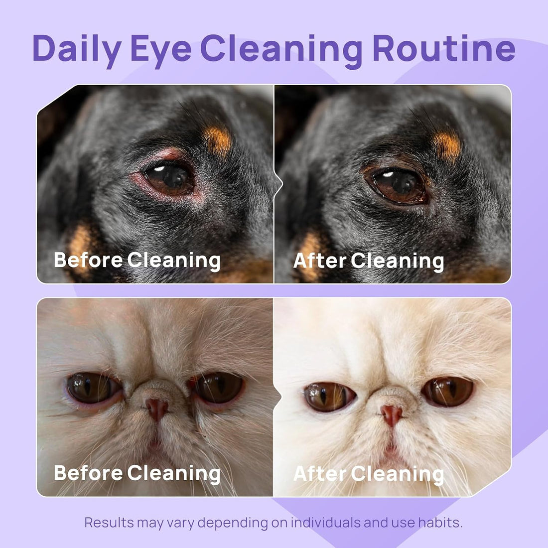 HICC PET Eye Area Cleansing Liquid for Dogs & Cats