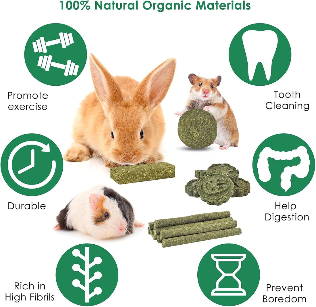 ERKOON 25Pcs Bunny Chew Toys