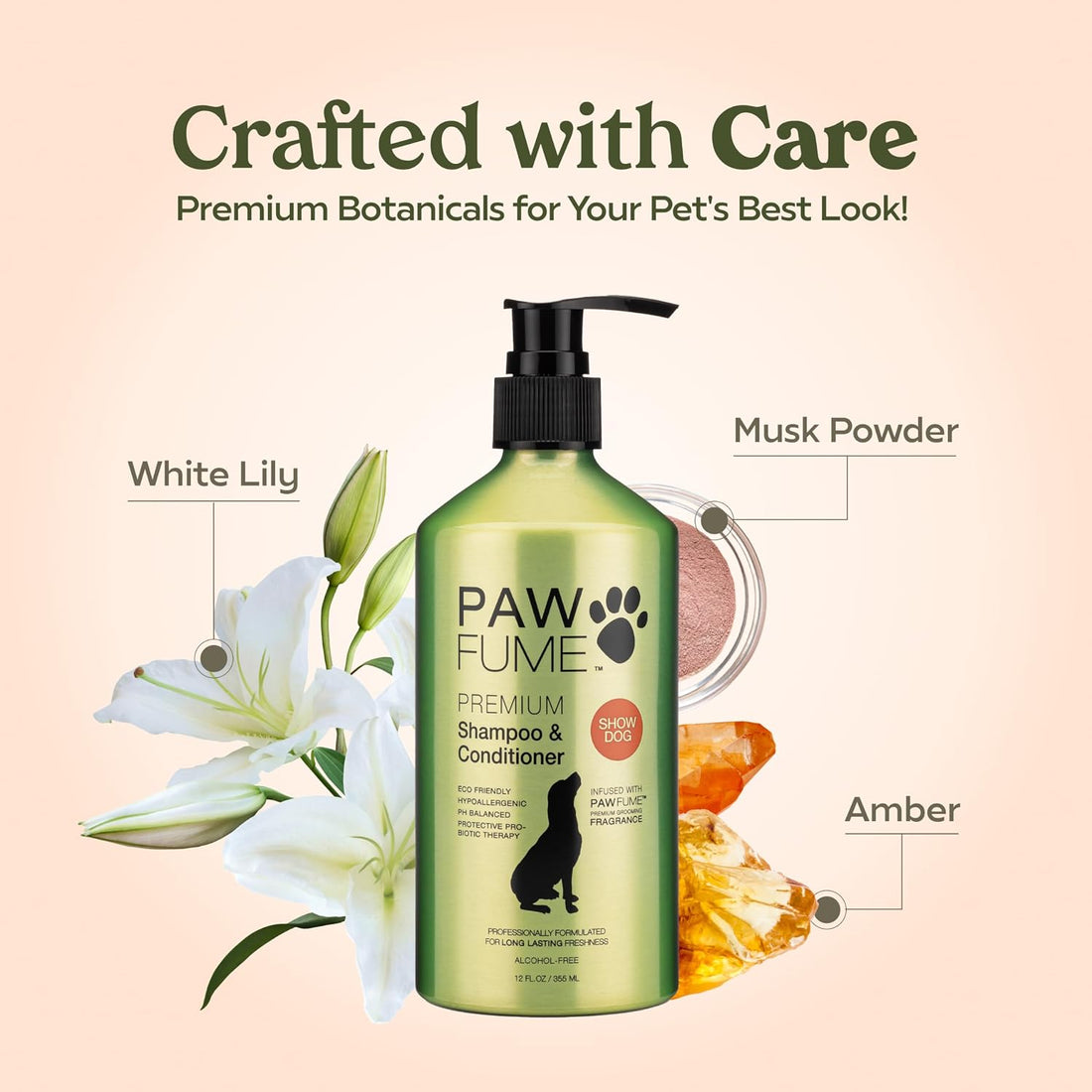 Pawfume Show Dog Shampoo & Conditioner + Grooming Spray
