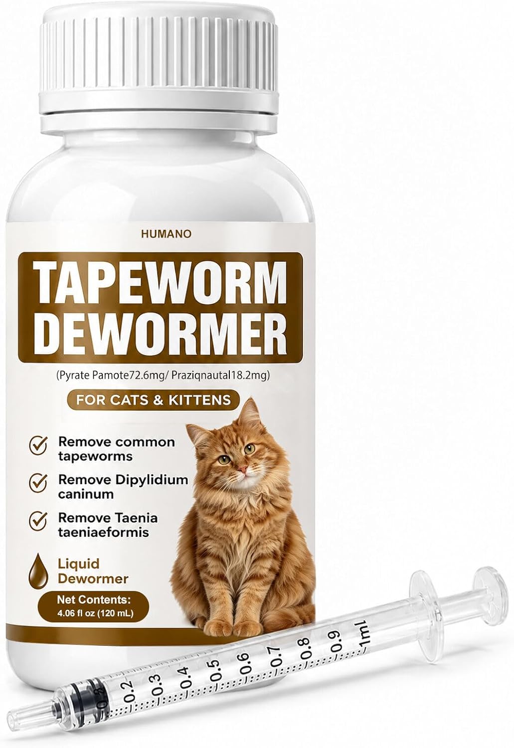 Dewormer for Cats Broad Spectrum Cats Tapeworm Dewormer for Tapeworm