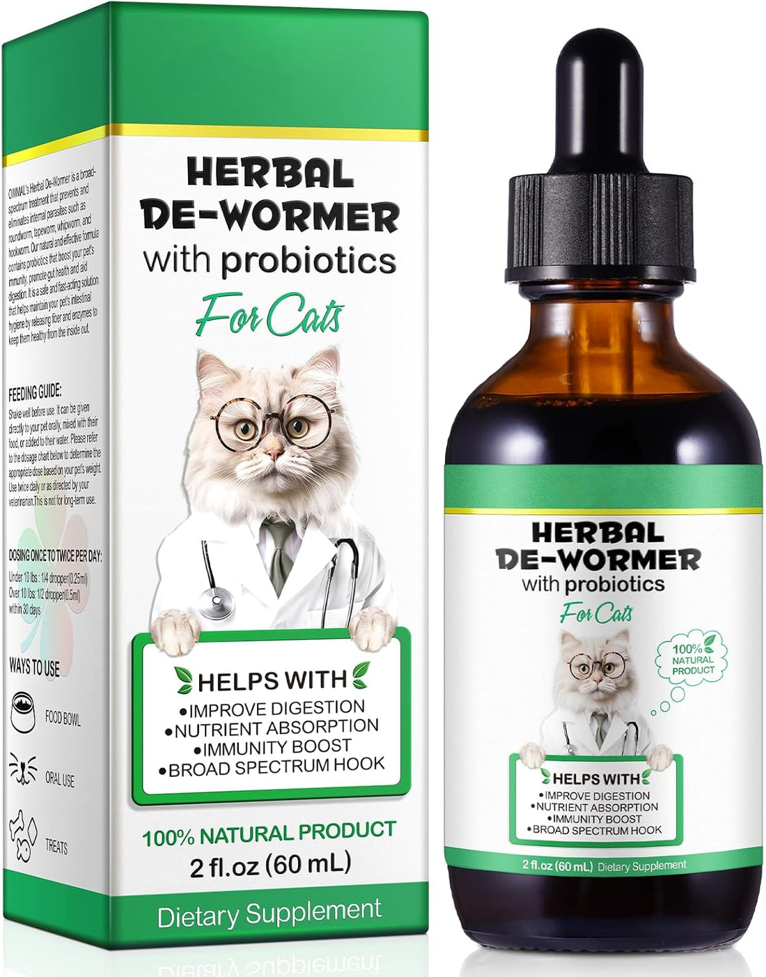 Specifically Formulated for Cats, Cats Natural Broad Spectrum