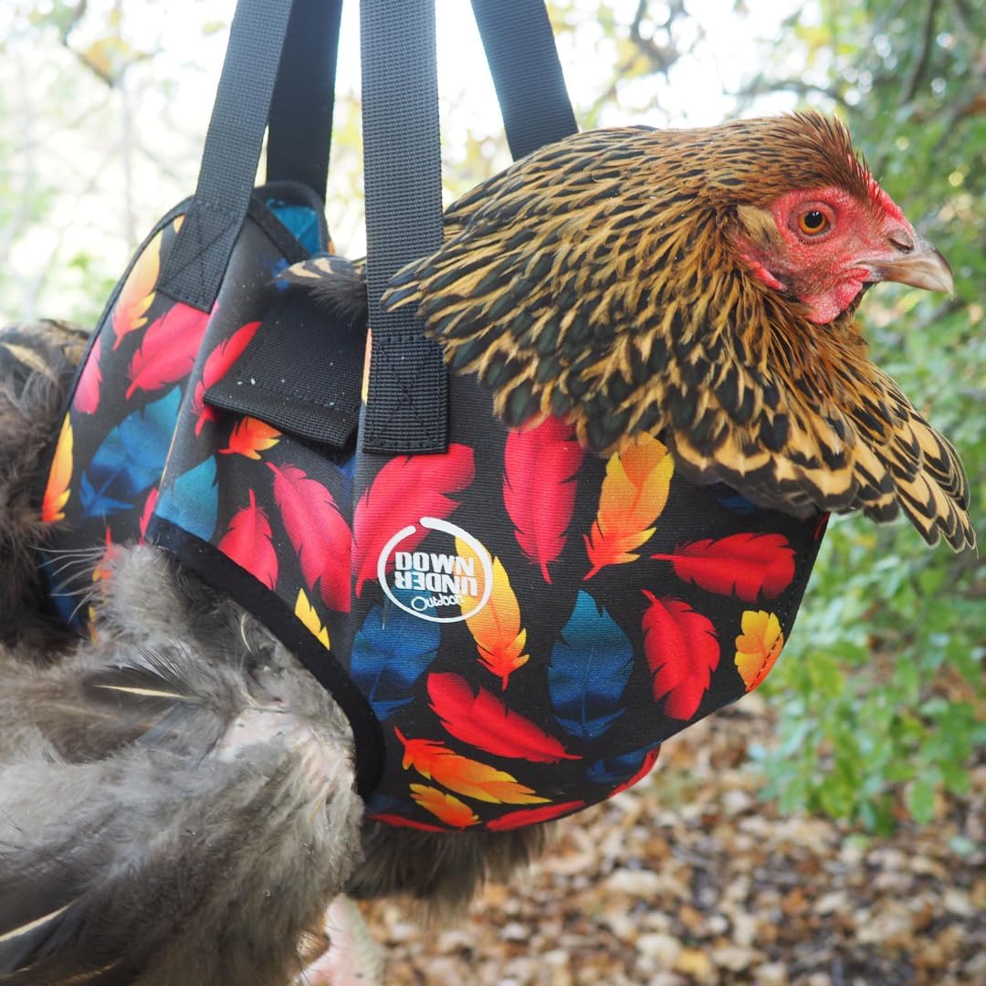 DOWN UNDER OUTDOORS Chicken Carrier Sling Holder Bag with Handle