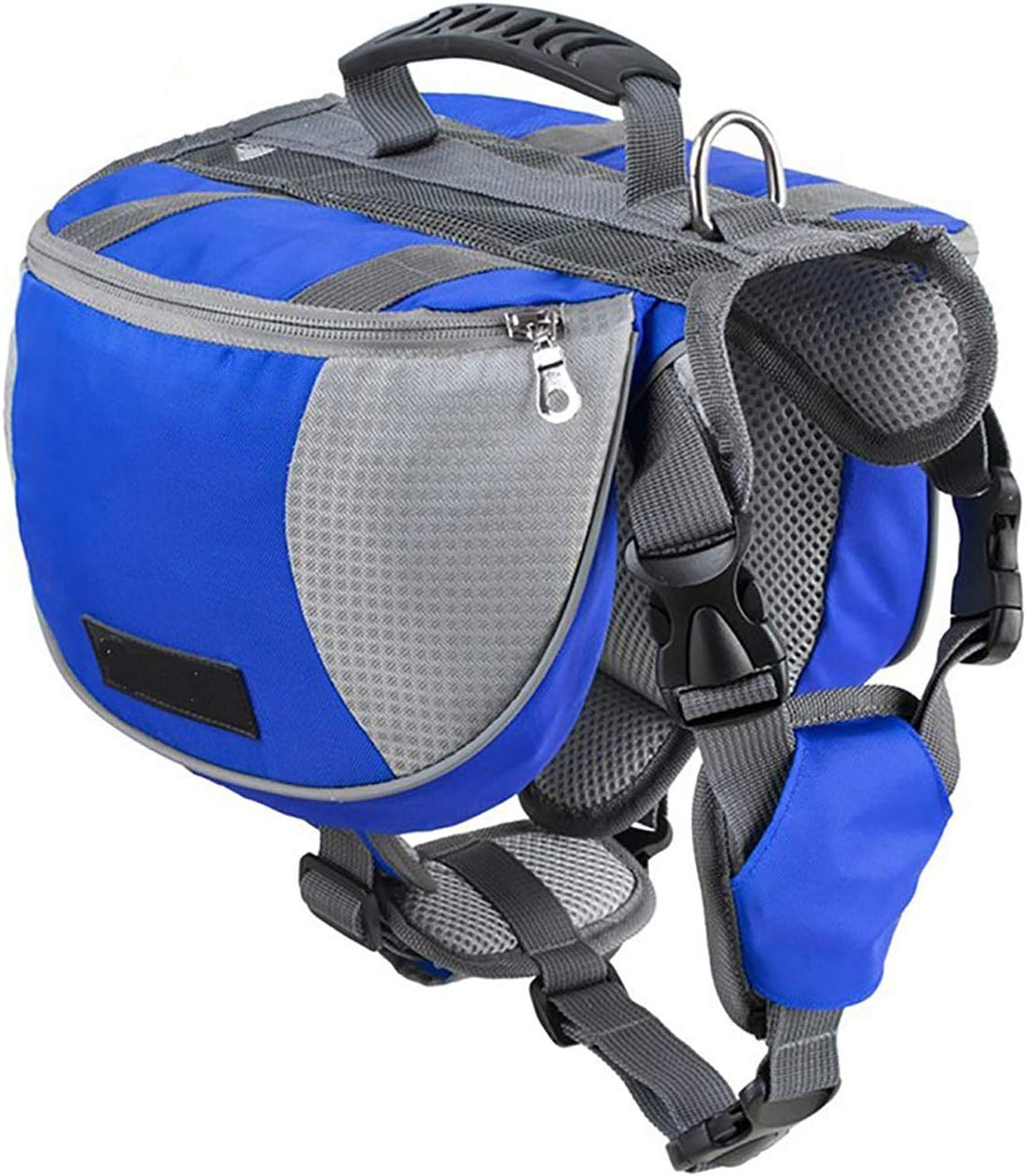 Adjustable Service Dog Supply Backpack Saddle Bag for Camping Hiking