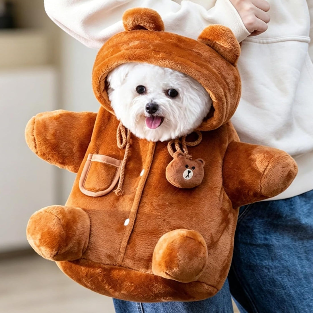 Cat Puppy Cute Bear Bee Carrier Backpack up to 13 lbs
