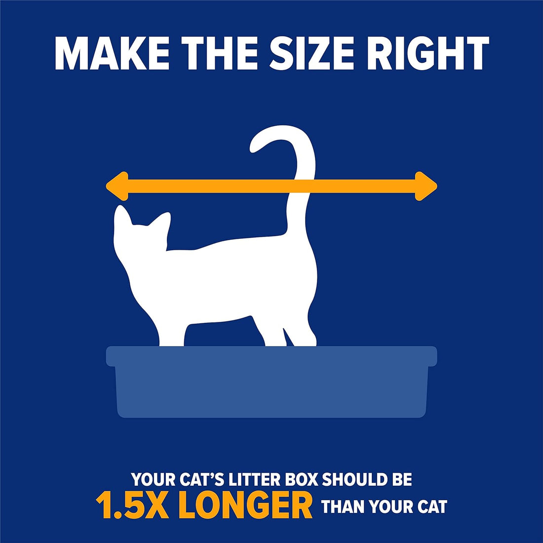 Arm & Hammer Rimmed Cat Litter Box with High Sides and Microban
