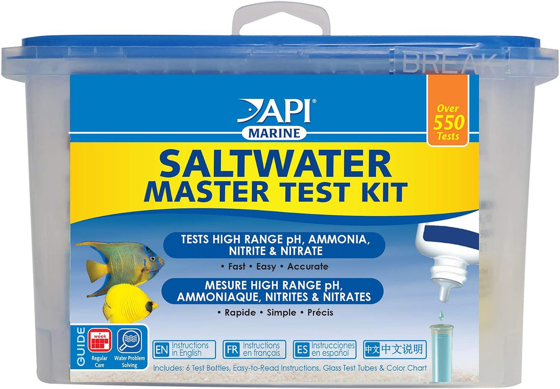 API Freshwater Master Test Kit 800-Test Freshwater Aquarium Water Kit