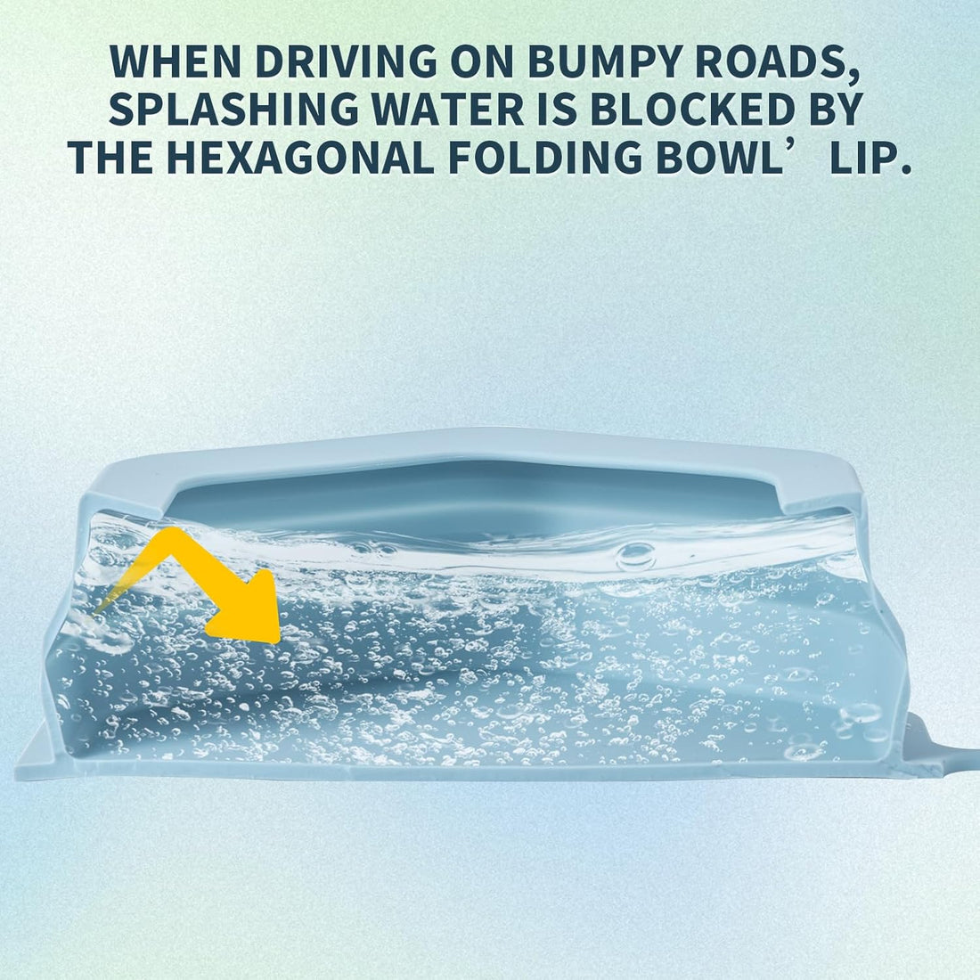 No Splash Dog Travel Bowls for Cars