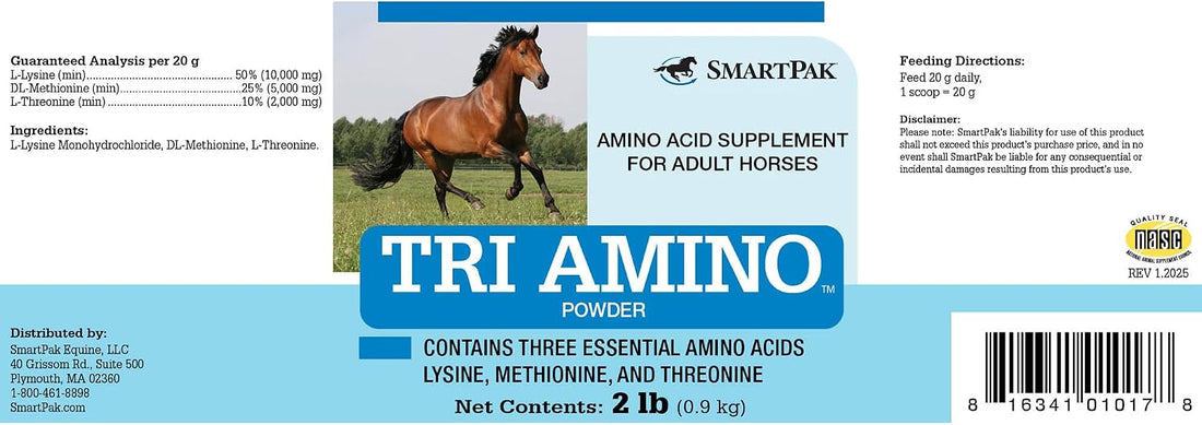 SmartPak Tri Amino, 2 lb, 45 Servings