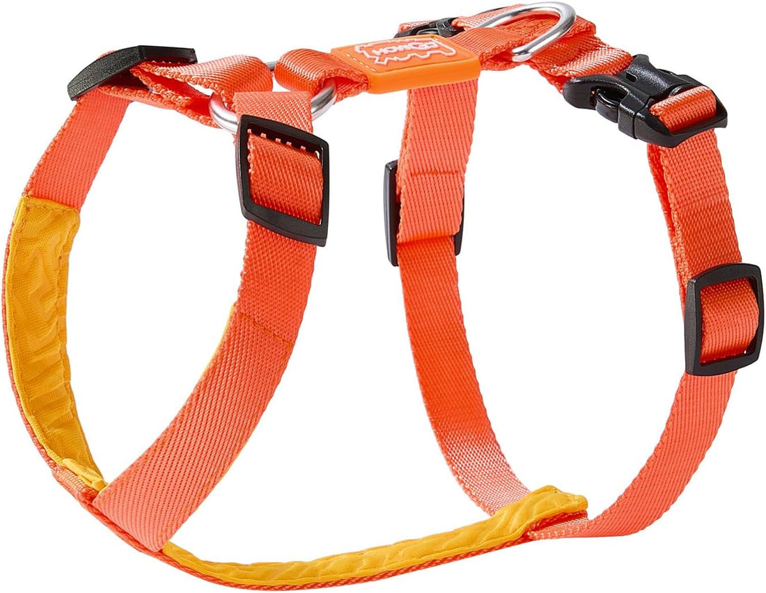 HOWGO Dog Harness,Adjustable No Pull Harness,Aluminum Rings