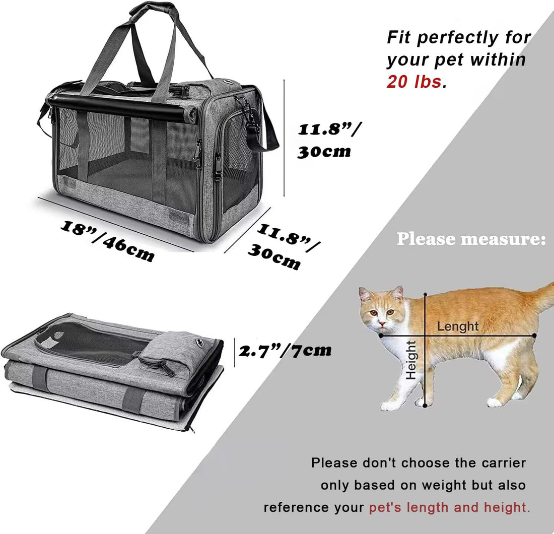 GAPZER Soft-Sided Pet Carrier