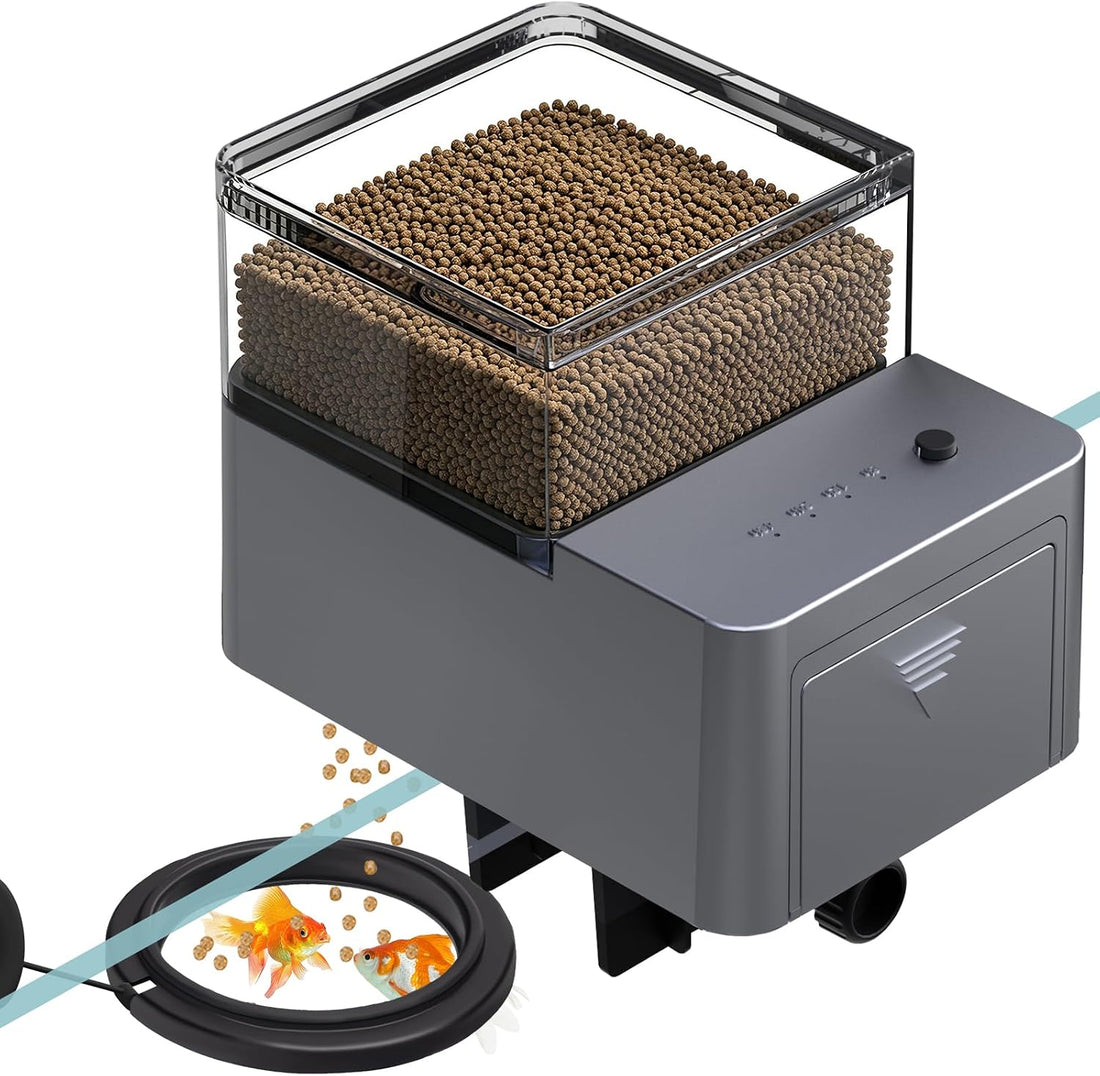 300ml Automatic Feeder for Aquarium Vacation Timer for Fish Tank Food