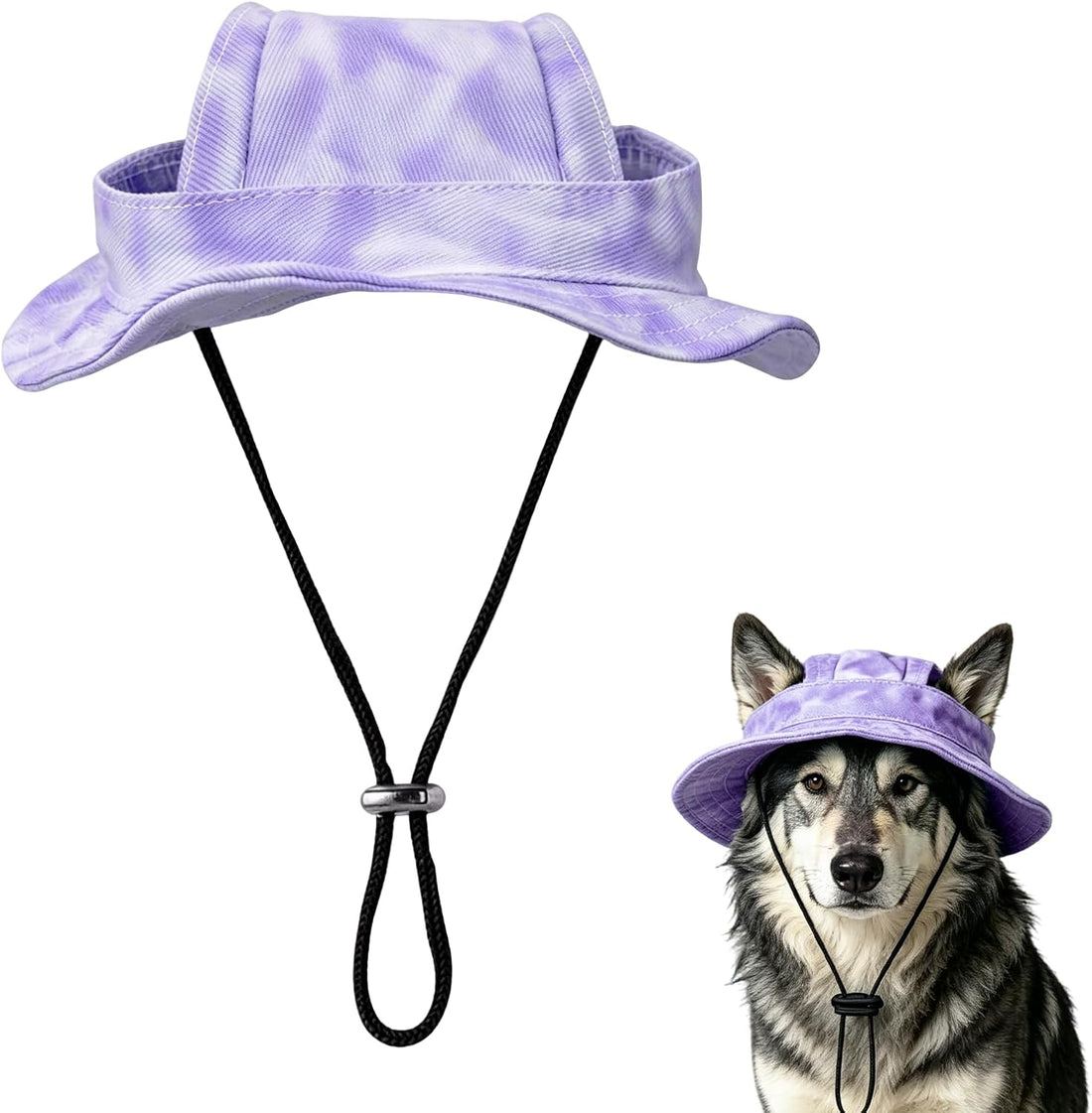 Dog Sun Hat, Hat for Dogs with Ear Holes, Pet Apparel Accessories
