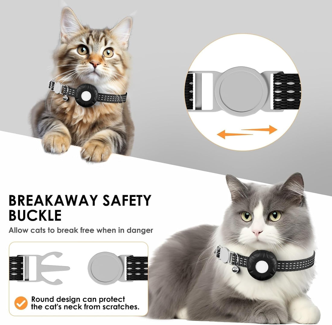 Cat Tracker, Cat Tracker Collar with Safety Elastic Buckle