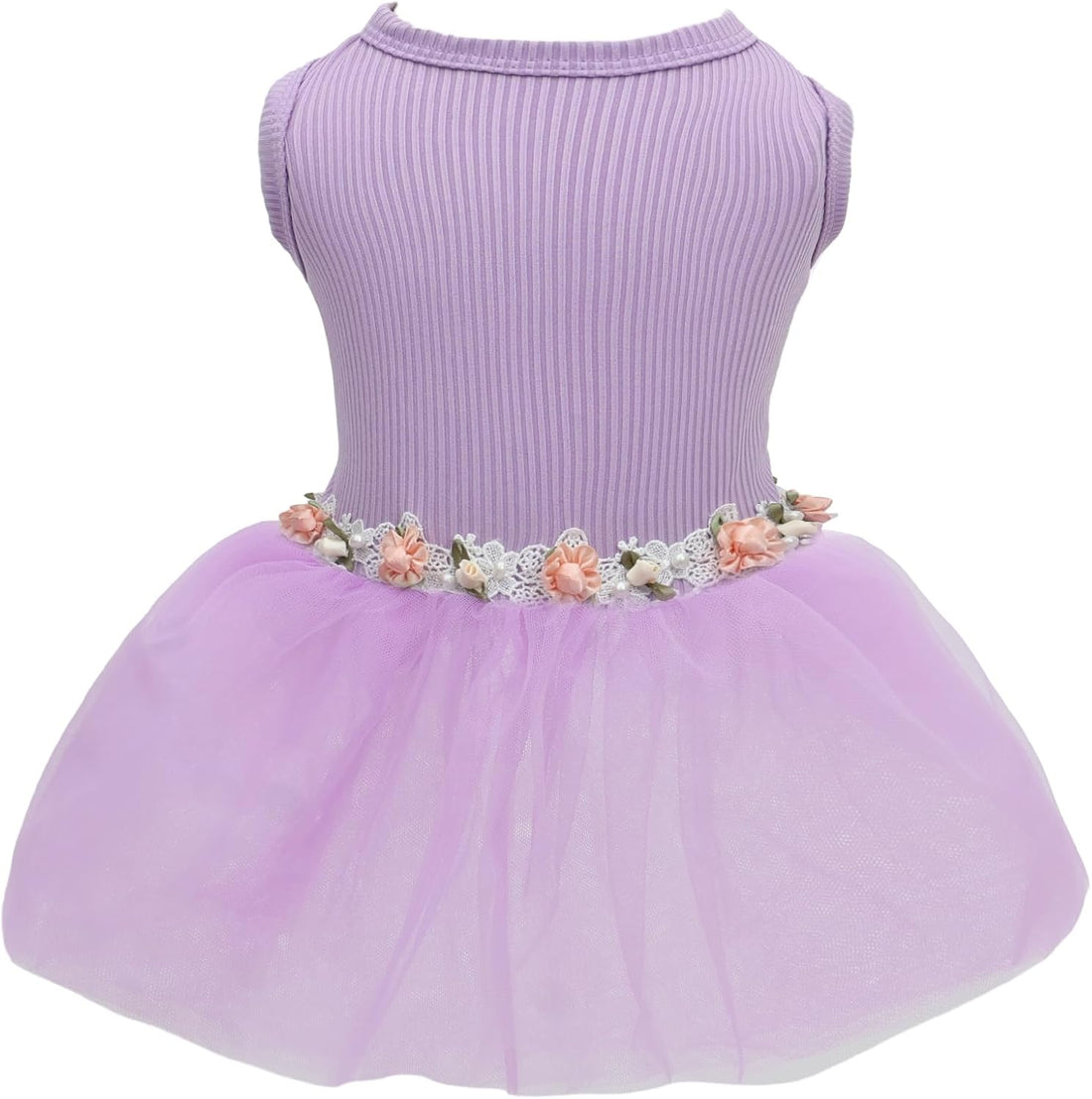 CuteBone Black Tulle Skirt Dog Wedding Bridesmaid Dress for Puppy