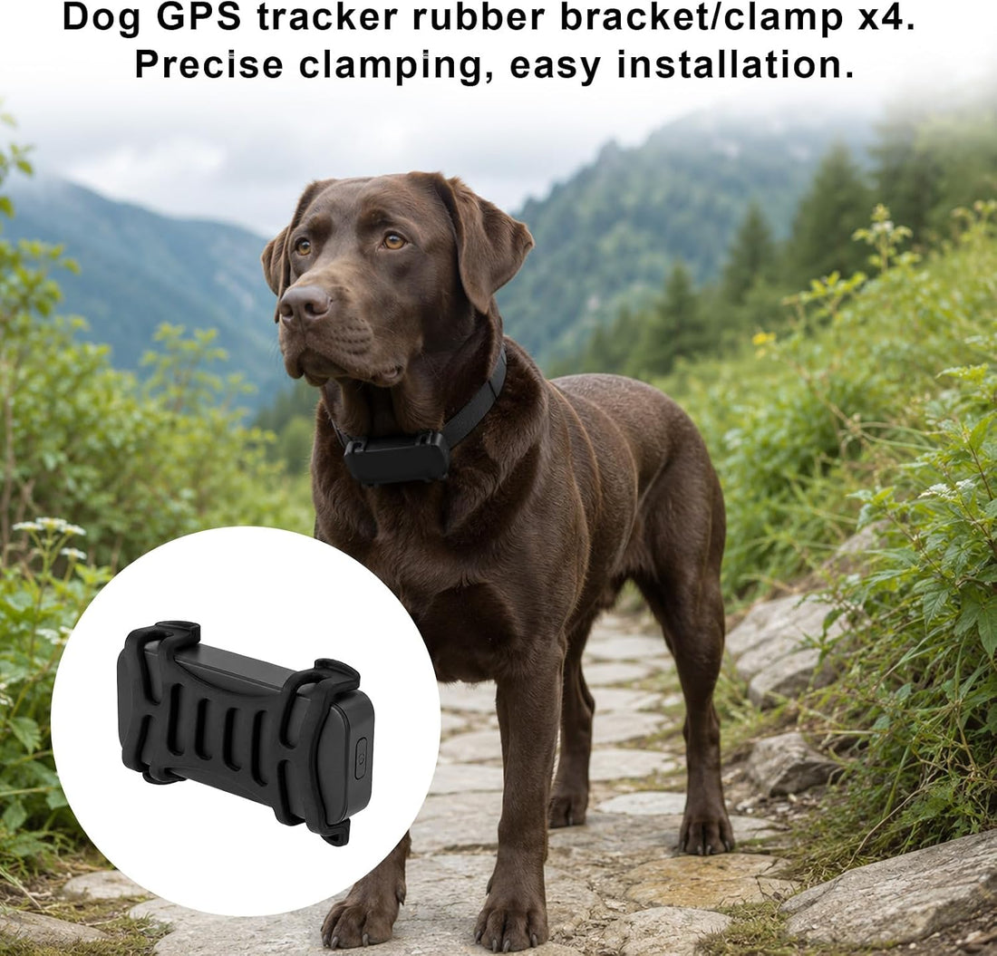 XIHIRCD 4pcs GPS Dog Tracker Clip Mount Replacement Accessories