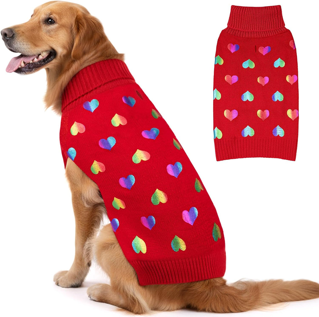 KYEESE Dog Halloween Sweater for Small Dogs Soft Knit Pullover Outfit