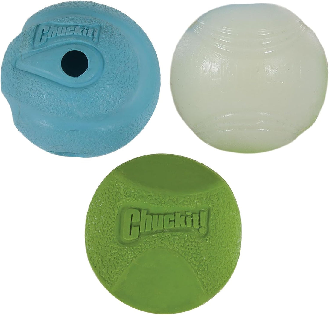 Chuckit! Ultra and Rugged Dog Balls, High-Bounce Fetch, Medium