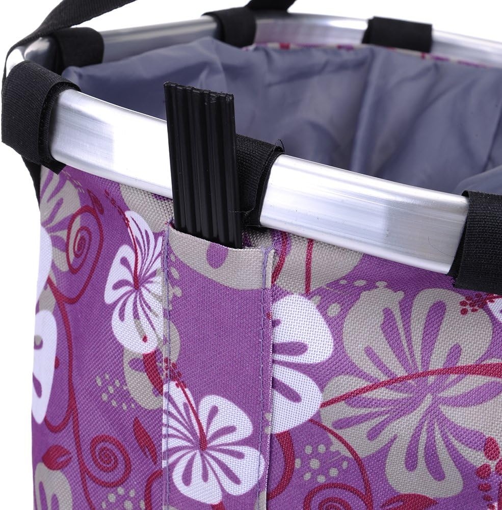 Pet Dog Bike Basket & Carrier Bag- Foldable Detachable Pet Travel