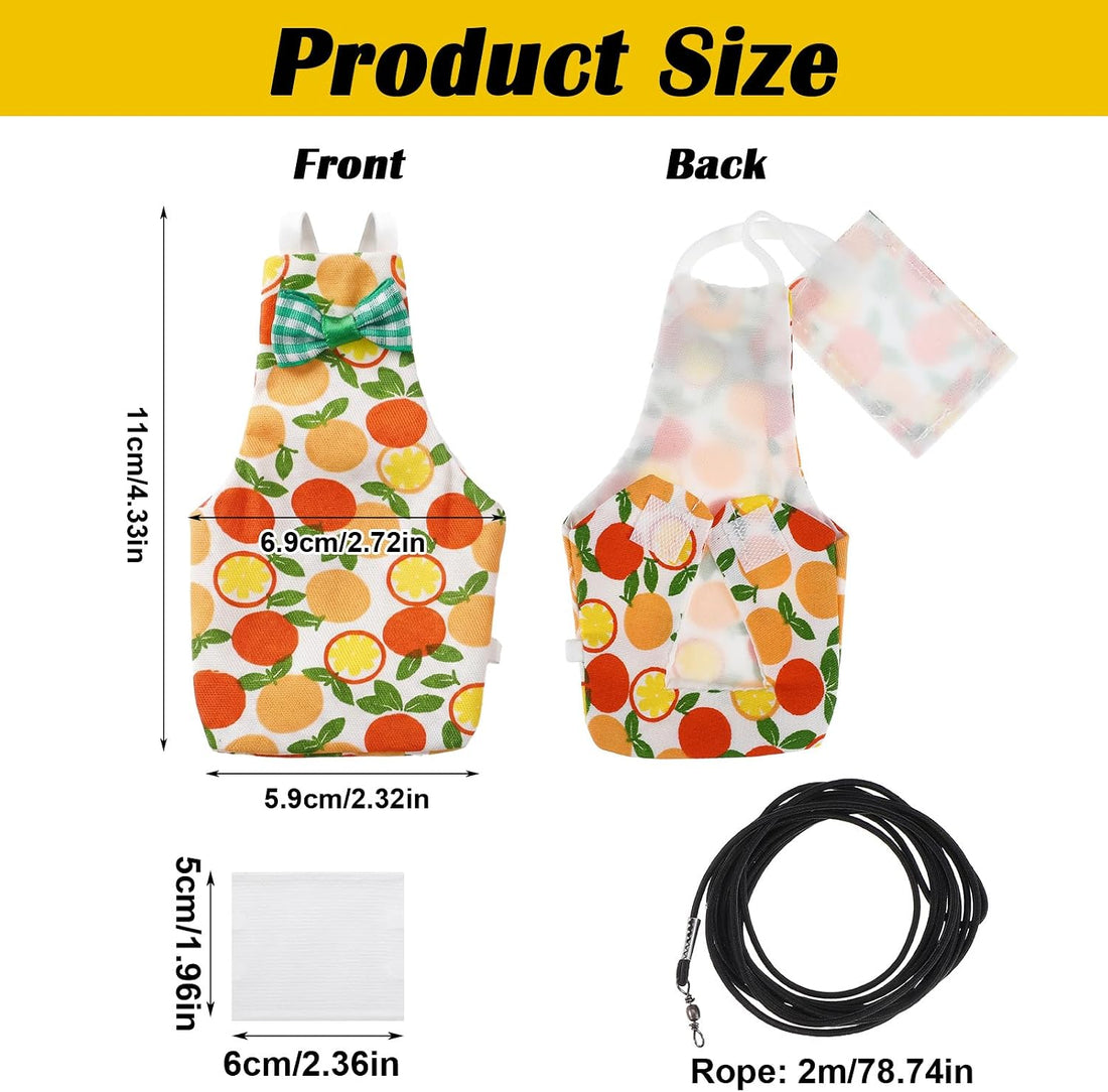 2 Pcs Bird Diaper, Cute Pet Bird Pants Parrot Nappy