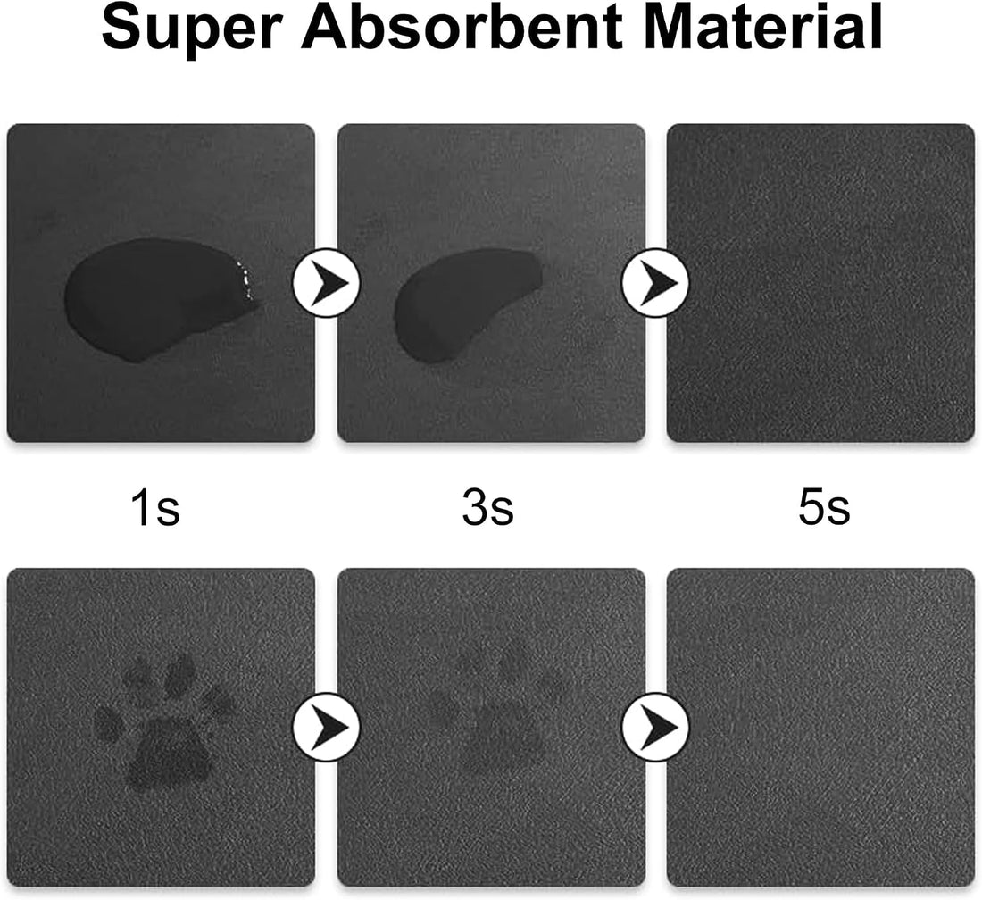 YCT Absorbent Non-Slip Cat Food Mat