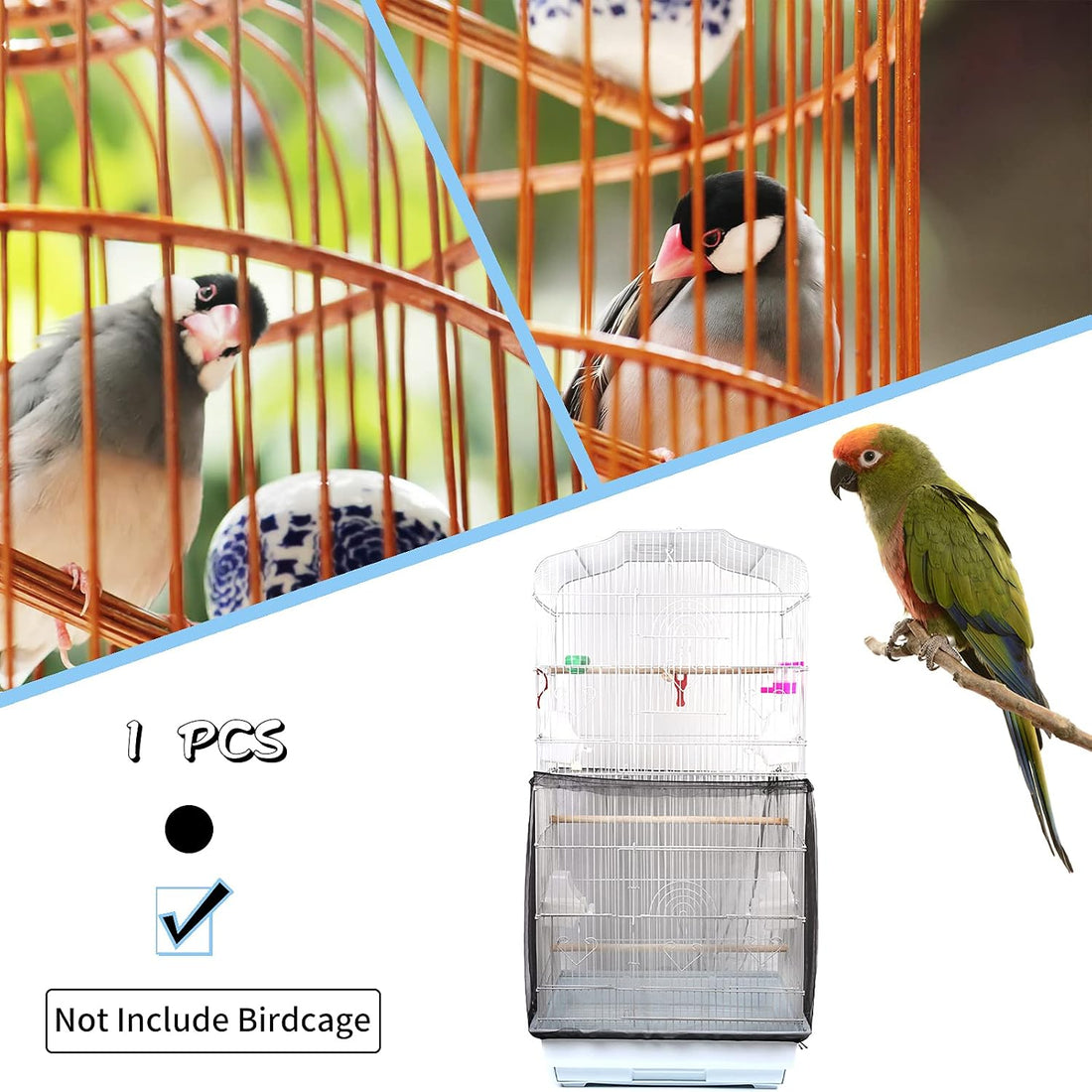 Daoeny Universal Bird Cage Cover