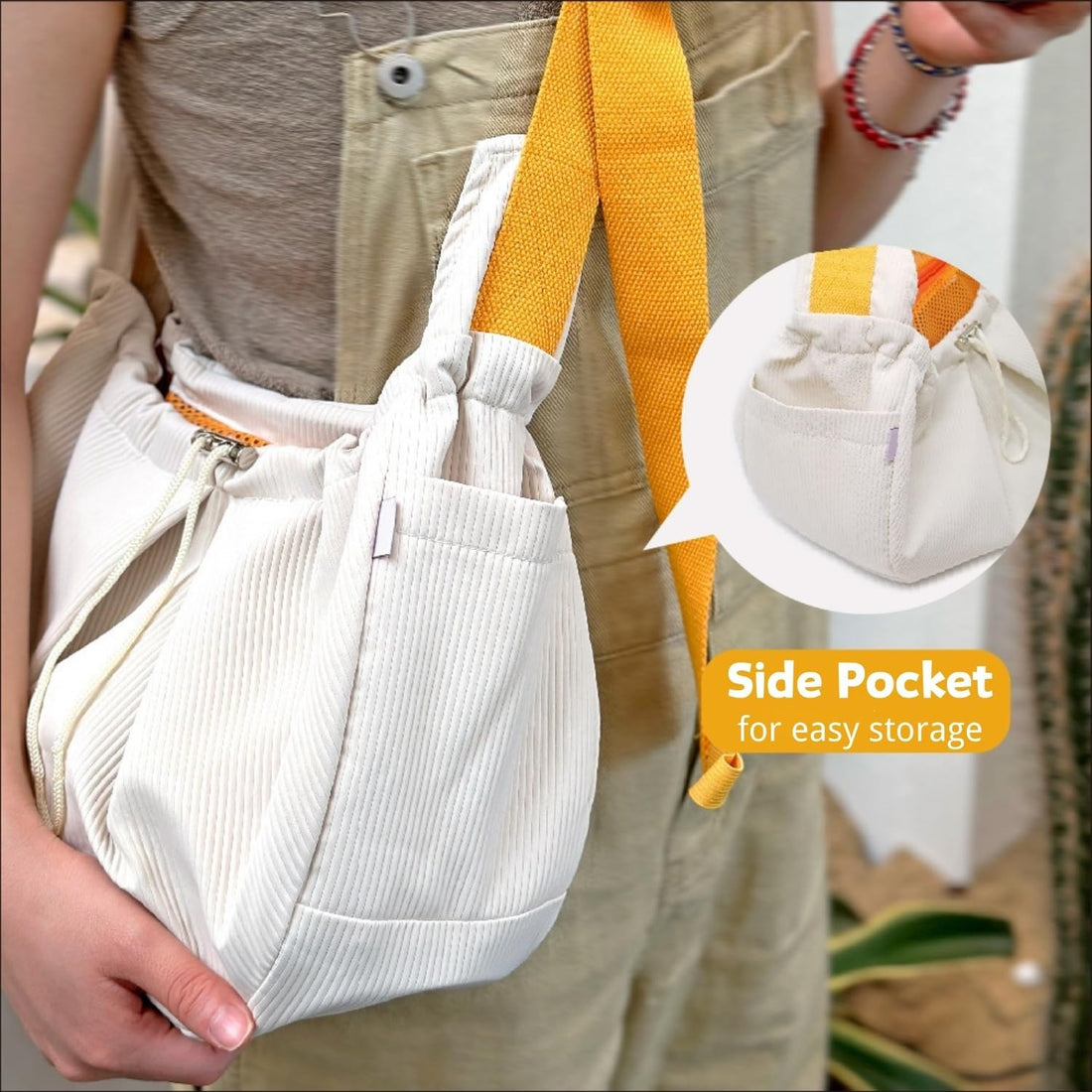 Ferret Sling Carrier, Front Backpack for Ferret Rabbit Puppy Kitten