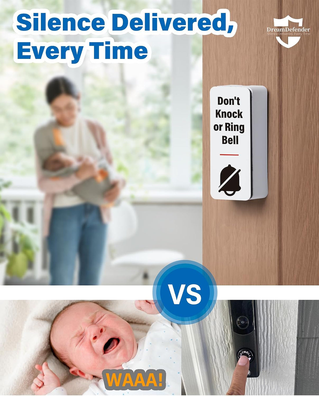 NapDefender Doorbell Cover Doorbell Button Cover