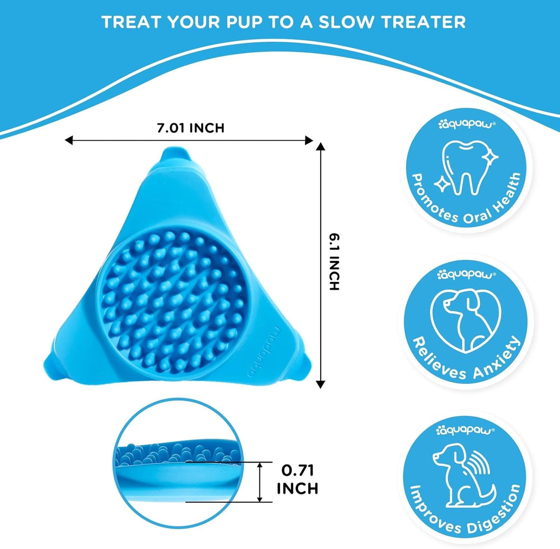 Aquapaw Dog Licking Mat - Suction Slow Feeder & Feeding Mat