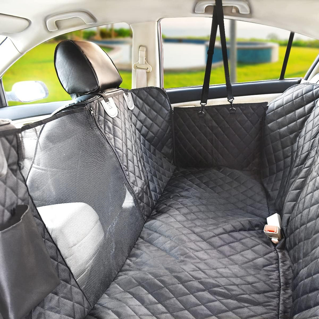 Vailge Dog Car Seat Cover for Back Seat