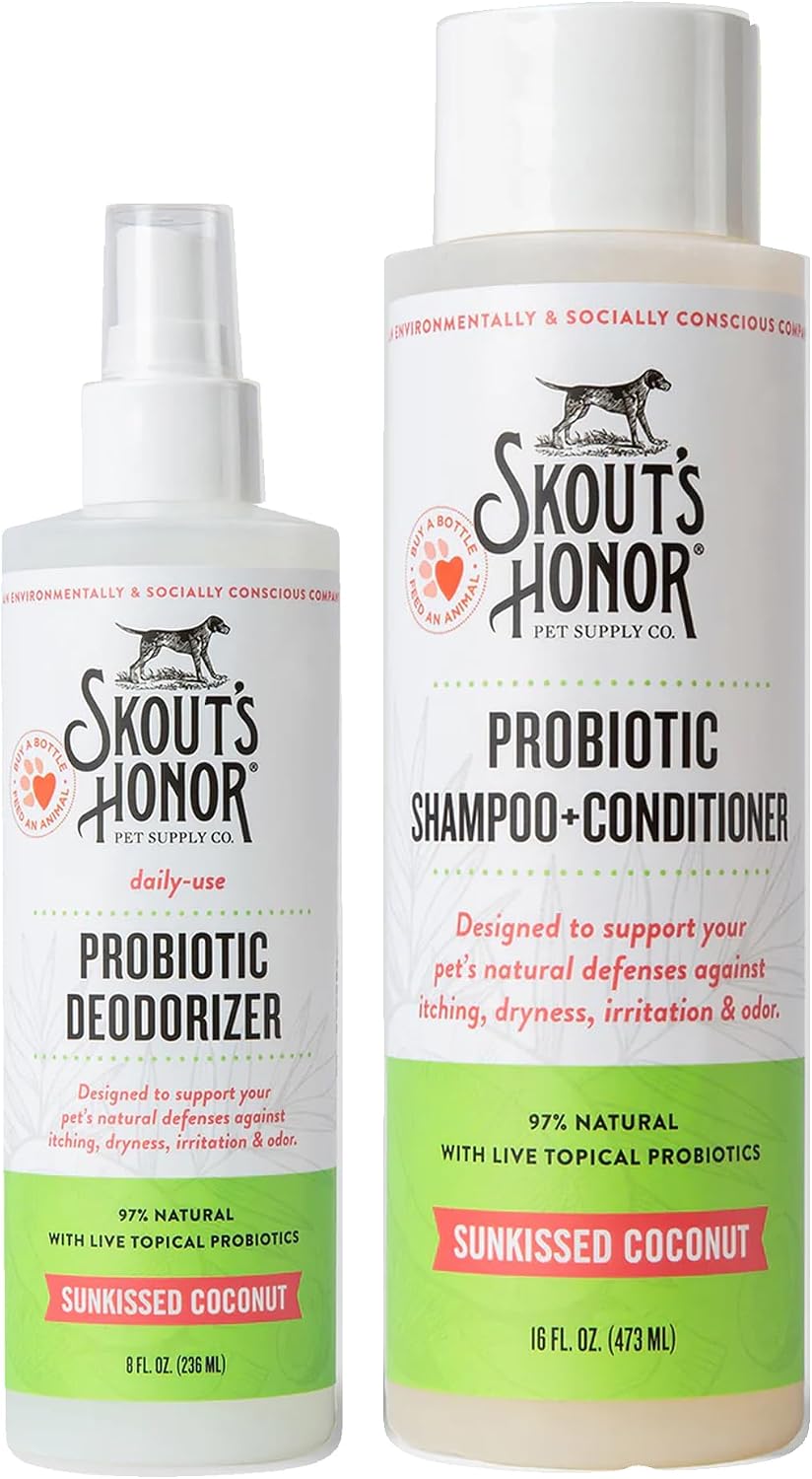 SKOUT'S HONOR Probiotic Grooming Essentials Bundle