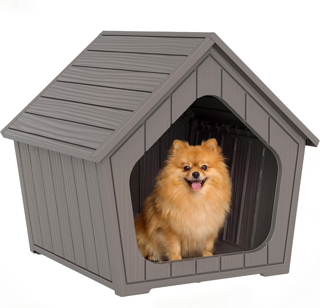 Fancyango Outdoor Indoor Dog House for Small Dogs Dog House