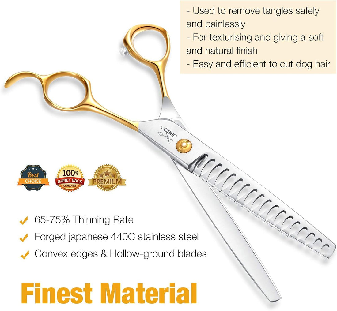 JASON Dog Grooming Chunker Scissors