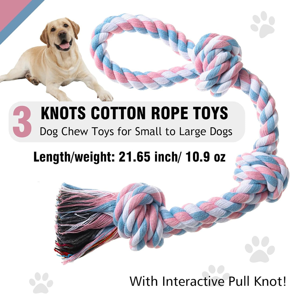 XIGOU Indestructible Dog Toys