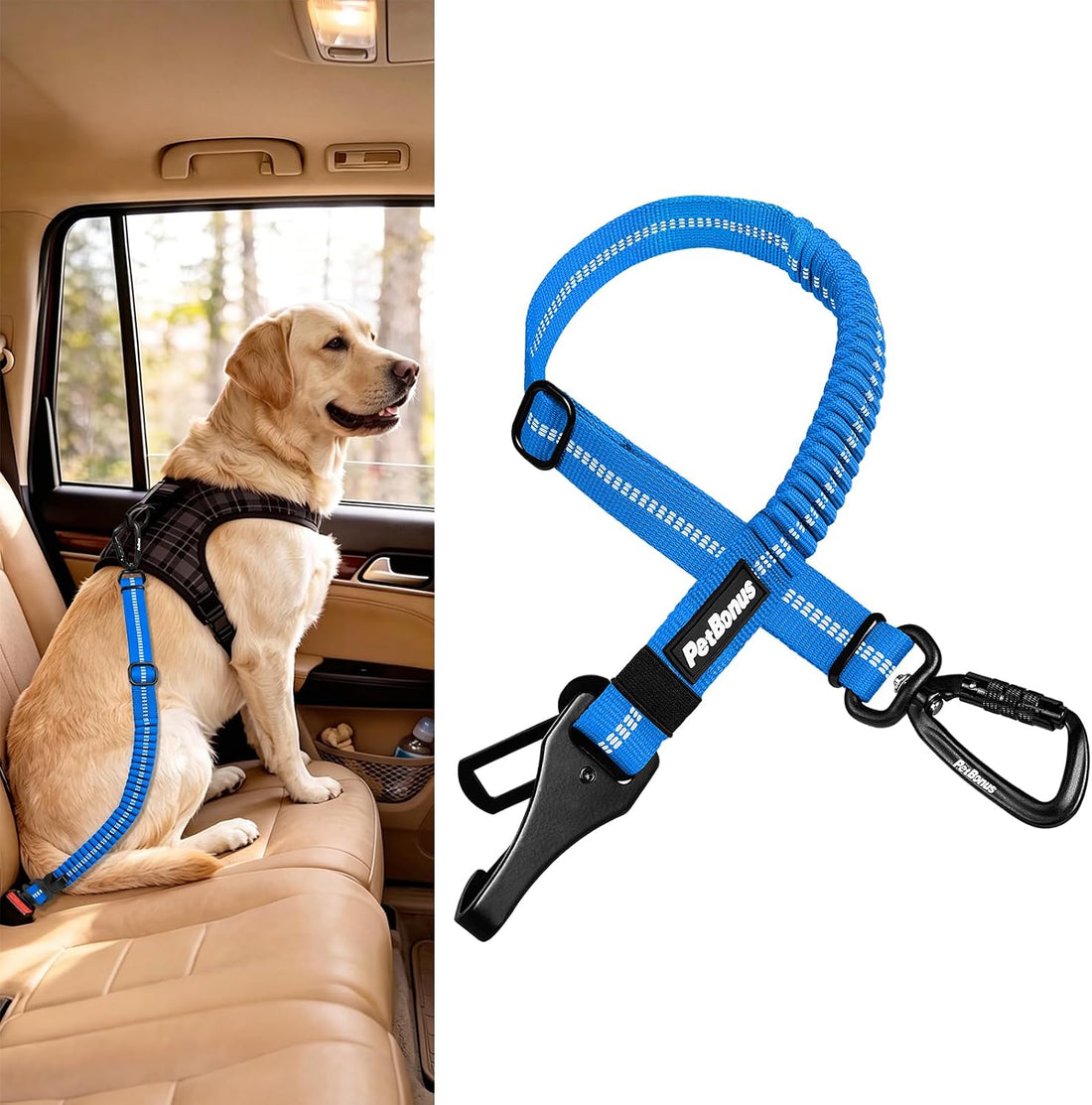 PetBonus Dog Seat Belt for Car
